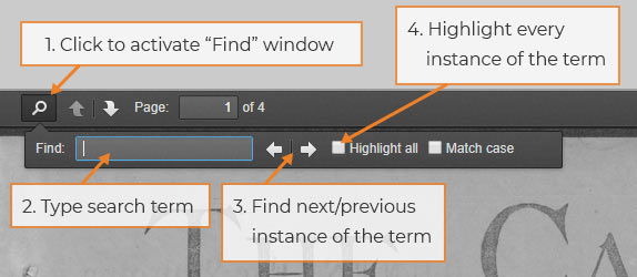 Diagram of PDF Viewer Word Finder